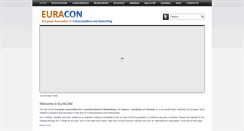 Desktop Screenshot of euracon.org