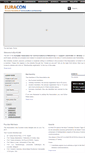 Mobile Screenshot of euracon.org