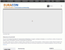 Tablet Screenshot of euracon.org